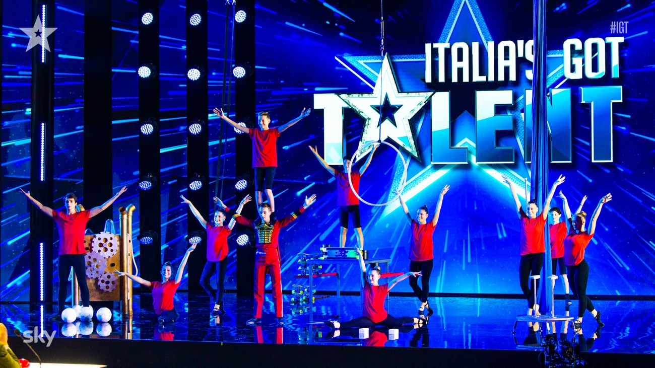 L’Accademia d’Arte Circense incanta Italia’s Got Talent