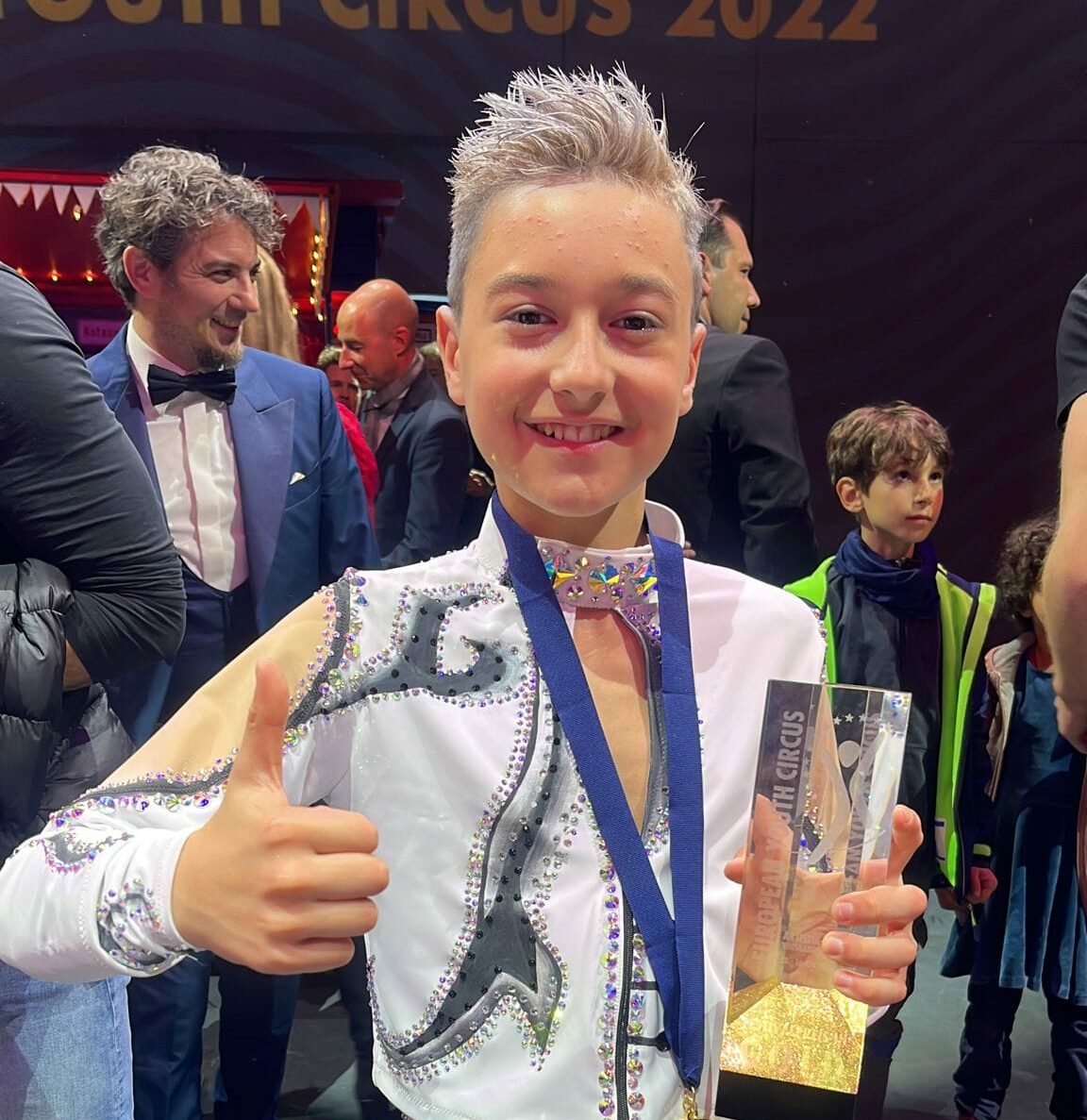 Gabriel Dell’Acqua, gold at the European Youth Circus 2022