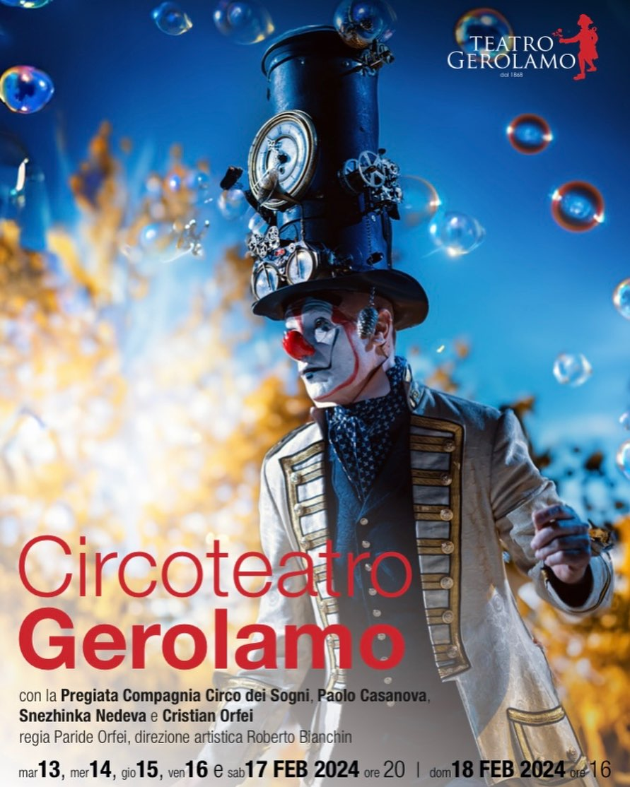 Partono gli show in stile Ottocento del CircoTeatro Gerolamo